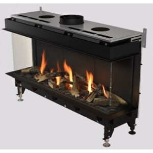 Focar semineu pe gaz Valentino 1300 – 3 geamuri