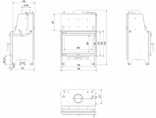 Aquario O12 - 12kw - Sticla Dubla
