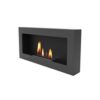 Focar semineu bioetanol Uniflam 90×40 BOX grafit
