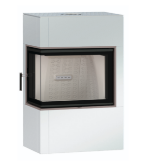 Focar semineu modular - BeF Kompakt Feel 8 CL Passive - geam stanga