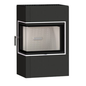 Focar semineu modular - BeF Kompakt Feel 8 CL - geam stanga