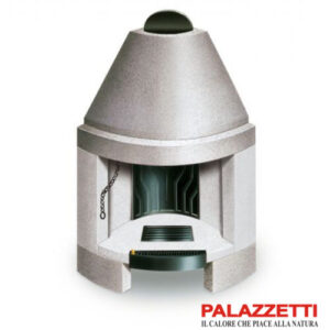 Focar semineu pe lemne Palex B80 REFRATTARIO deschis