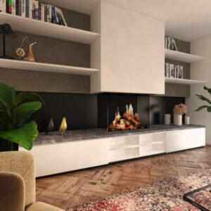 Focar semineu electric  DRU VIRTUO 80/3