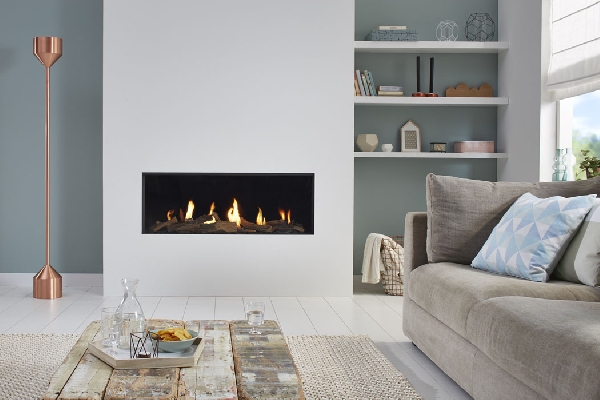 Focar semineu pe gaz  Global 120 BF