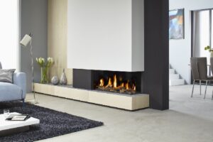 Focar semineu pe gaz  Metro 100XT/2