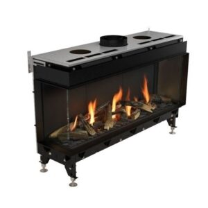 Focar semineu pe gaz Valentino 1000 – geam stanga