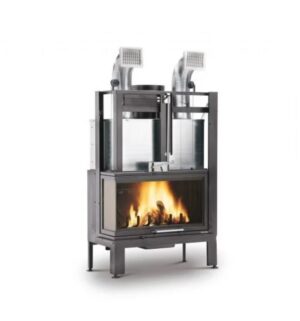 Palazzetti Ecomonoblocco EL 86 O2Ring - geam stanga